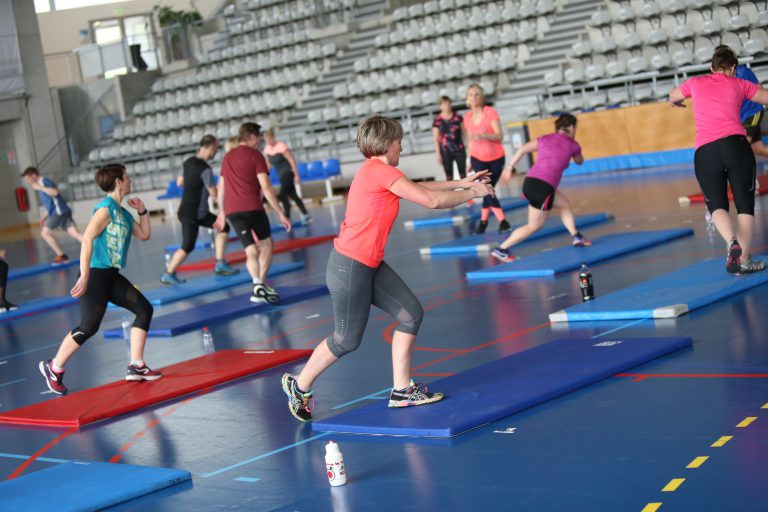 Photo d'une séance de remise en forme